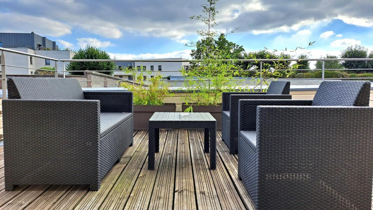 Le Canyon Rouen Centre By Myfrenchpat Terrasse & Parking 외부 사진