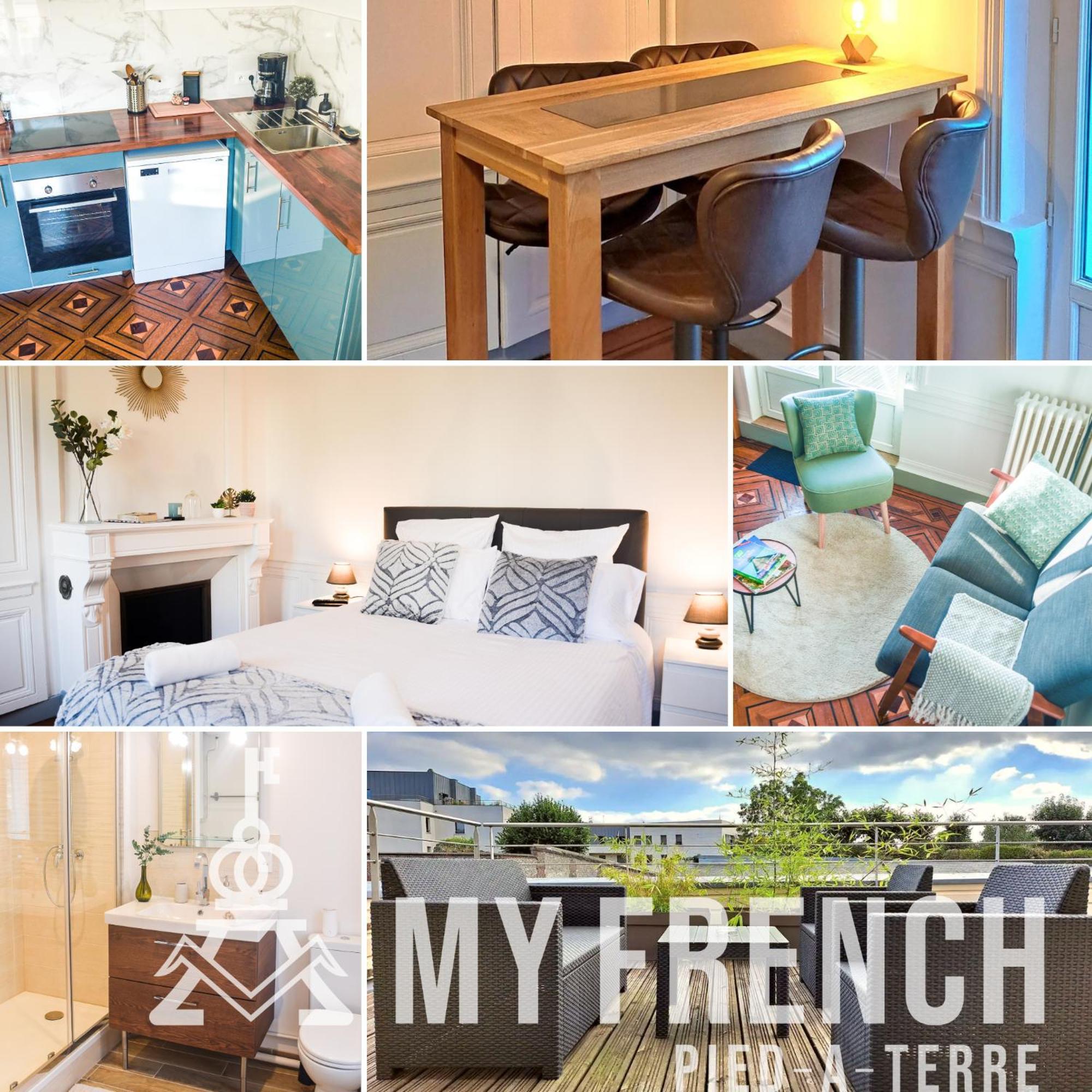 Le Canyon Rouen Centre By Myfrenchpat Terrasse & Parking 외부 사진