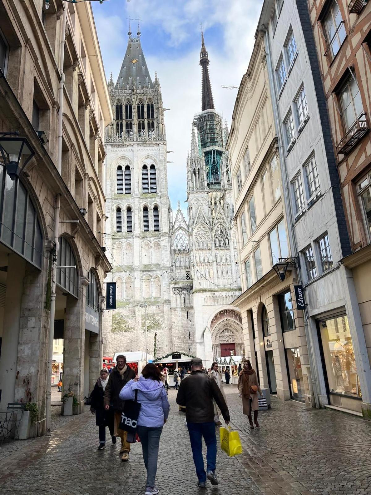 Le Canyon Rouen Centre By Myfrenchpat Terrasse & Parking 외부 사진
